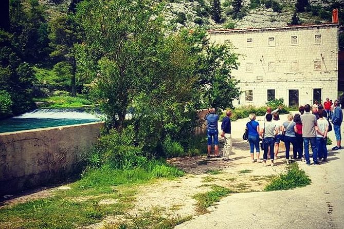Dubrovnik Sunset Tour with Wine Tasting - Mount Srd photo stop: Bosanka village ruins and the postcard angle