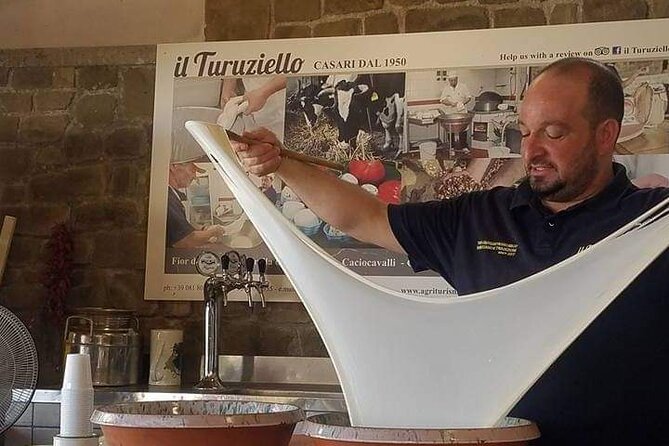 E-Bike Food and Wine Tour in the Sorrento Peninsula - Schiazzano and the Il Turuziello farm: mozzarella, oils, and real production
