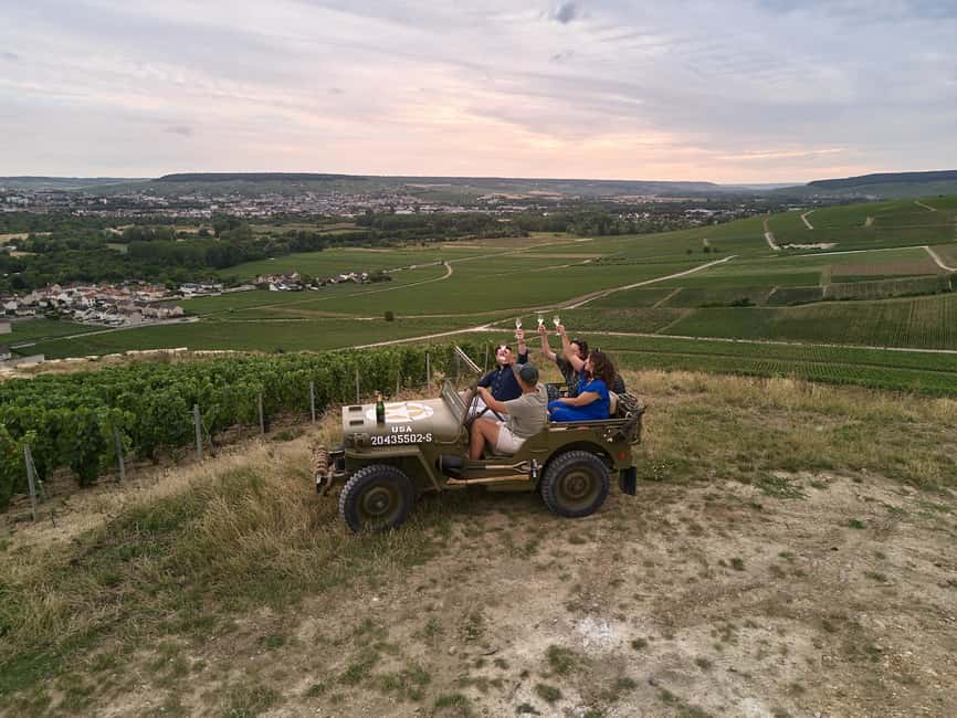 Epernay: Jeep tour of the vineyards with tasting and visits - A Restored Jeep, Real Vineyards, and Views You Can Actually Picture