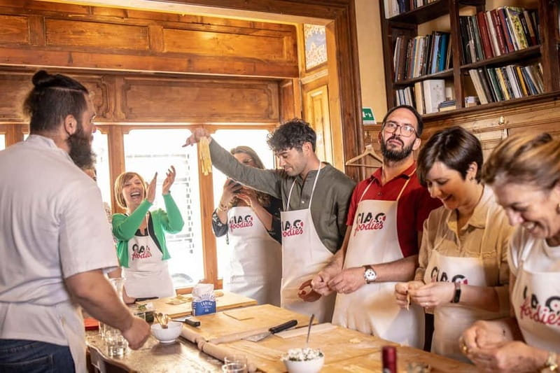 Florence: Pasta & Tiramisu Class with Unlimited Wine - The sauces first: ragù and tomato sauce set the tone