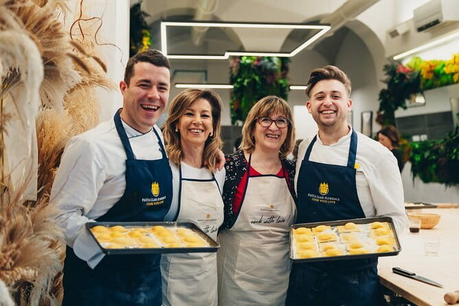 Florence Pasta & Tiramisu Cooking Class with Unlimited Wine - Instructor Energy, Group Size, and Hearing in the Room