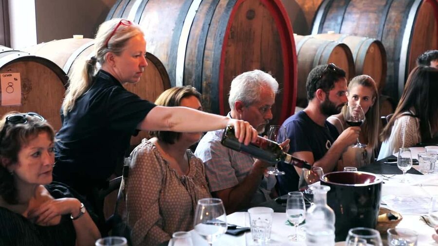 Florence: Pisa, Siena, S. Gimignano, Chianti Wine & Lunch - San Gimignano’s Towers and the Optional Lunch-Wine Setup