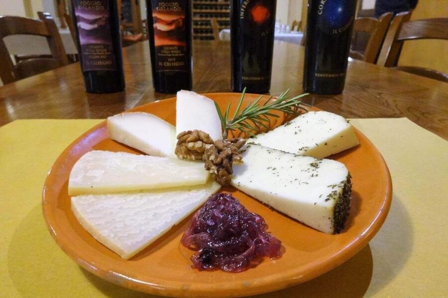 Florence: Siena & San Gimignano Day Trip with Lunch & Wine - The Chianti-area winery lunch: 3 courses plus wine pairing