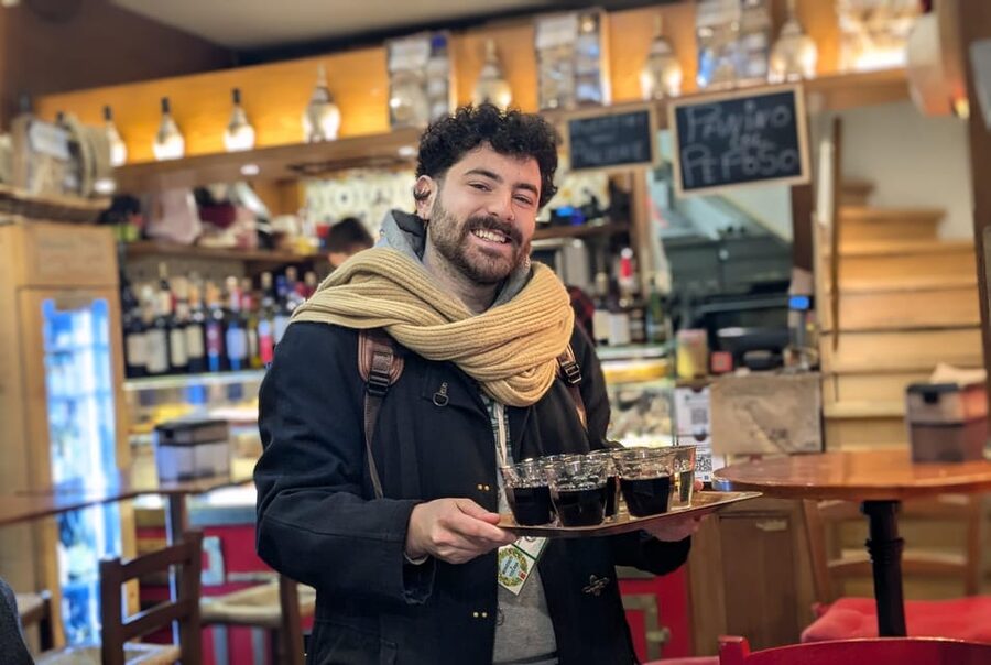 Florence: Street Food Walking Tour with Wine - Morning vs Afternoon: San Lorenzo Market Changes Everything
