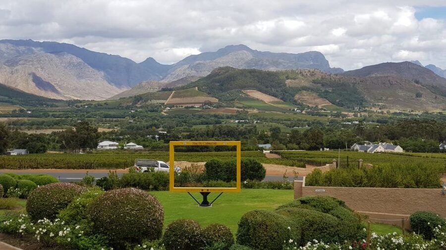 Franschhoek & Stellenbosch: Full-Day Wine Tour - Lunch over Franschhoek valley: where the day slows down