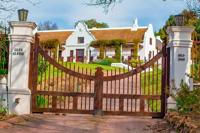 Franschhoek wine Tram & Stellenbosch Town Full day tour - Franschhoek town break: shops, art, and a lunch window