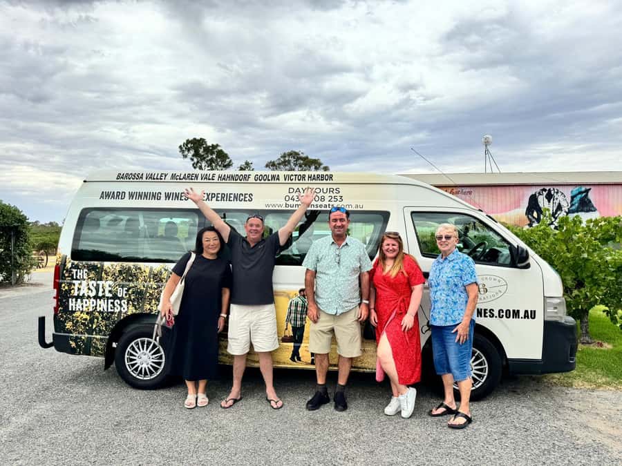 From Adelaide: Barossa Valley Food and Wine Tour - Over the Barossa Reservoir to Tanunda: the classic Barossa setting