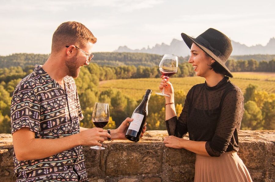From Barcelona: Montserrat Half-Day Wine and Tapas Trip - The Montserrat stop: the mountain that does the talking