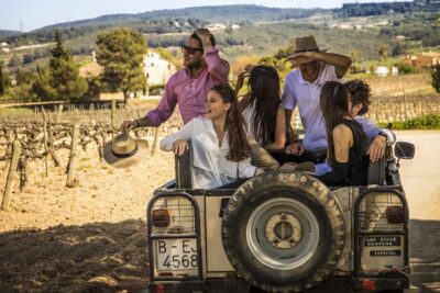 From Barcelona: Penedés Vineyards Tour by 4WD w/Wine & Cava - Getting to the meeting point (and starting strong)