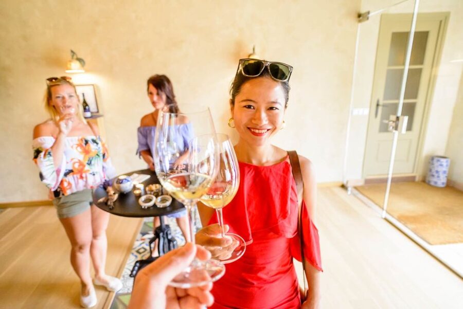 From Barcelona: Penedés Vineyards Tour by 4WD w/Wine & Cava - Stop 2: Pere Ventura cava and the capella cellar experience