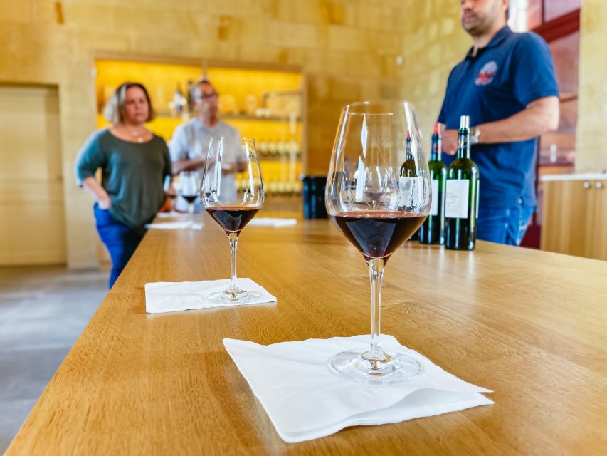 From Bordeaux: Saint-Emilion Guided Wine Tasting Tour - Winery Stop #1: Learn the Winemaking Story, Then Taste Red