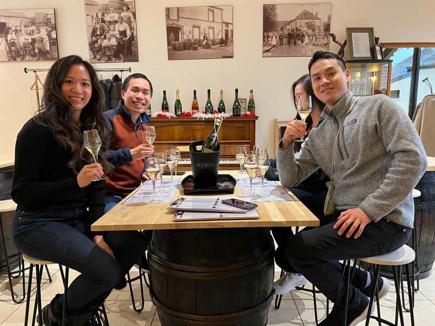 From Epernay : Bubble Champagne Tour 6 tastings - Passing Épernay’s Avenue de Champagne: big names without the lines