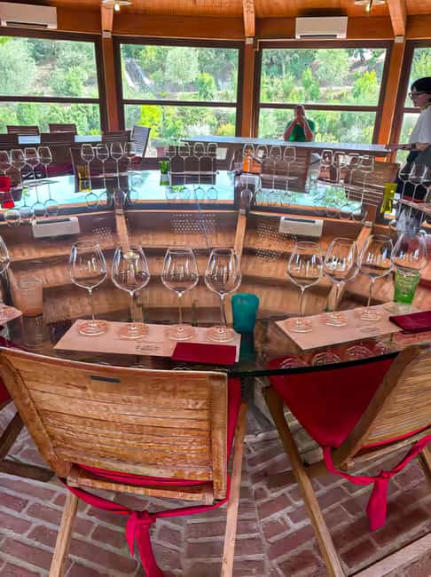 From Florence: Tuscany Hills Wine Tour - The Winery Stops: Chianti, Nobile, Olive Oil, and Snacks