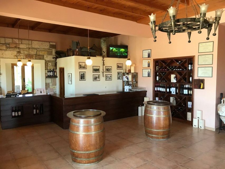 From Kos: Tour of 2 Wineries with Wine Tasting & Small Bites - A 3-Hour Kos Wine Route: What You Really Get