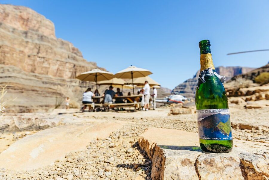 From Las Vegas: Grand Canyon Helicopter Tour with Champagne - Key things that make this helicopter tour special