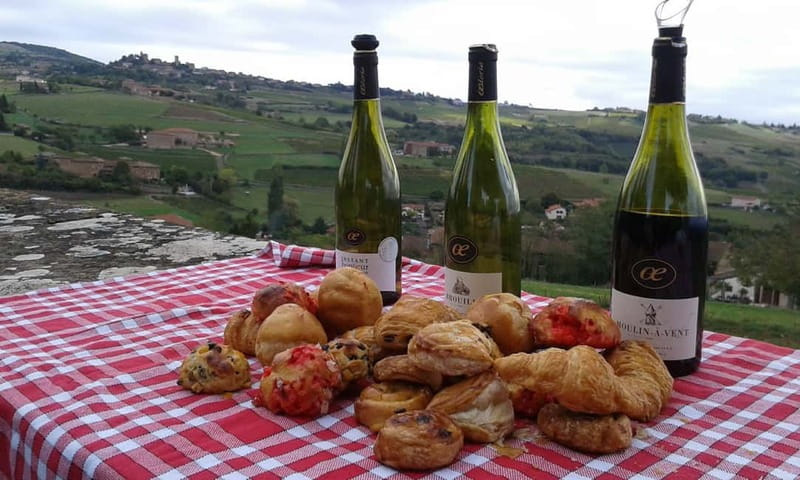 From Lyon: Golden Stones Beaujolais Wine Tasting Tour - The Machon Breakfast Snacks and Two-Wine Tasting