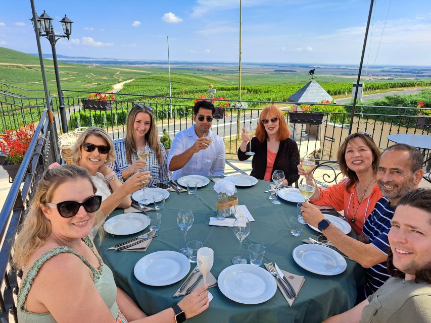 From Paris: Day Trip to Champagne with 8 Tastings & Lunch - Lunch with Champagne: French plates and real pairings