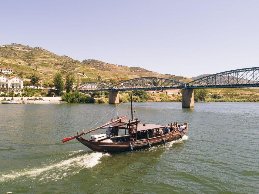 From Pinhão: Douro Valley Rabelo Boat Tour with Port Wine - The WebApp audio guide on your phone: helpful, but plan for noise