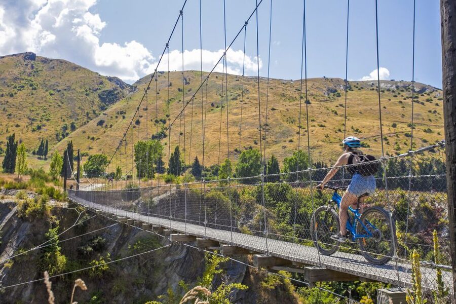 From Queenstown: 'Valley of the Vines' Wine and Bike Tour - Wine country tastings in Gibbston: Mount Rosa, Kinross, and the Gibbston Wineries area