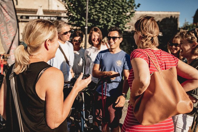 From Saint-Emilion : Electric Bike Day Tour with Wine Tastings and Picnic Lunch - Stop 1: Saint-Émilion warm-up ride and first winery time