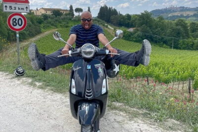 From San Gimignano: Tuscany Vespa Tour, Lunch & Wine Tasting - San Gimignano winery lunch: 3 wines and olive oil tasting