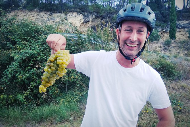 From Sitges: Bike Tour and Winery Visit with Free Hotel Pick Up. - Stop 1: Caves Romagosa Torne with Montse, ninth-generation winemakers