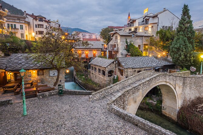 From Split/Trogir: Mostar and Medjugorje Tour with Wine Tasting - Old Bridge and the UNESCO restoration story (and what to look for)