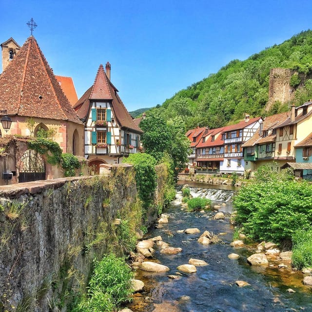 From Strasbourg: Medieval Villages & Wine Tasting Day Trip - First Views on the Wine Route: Bergheim’s Medieval Wall Feel