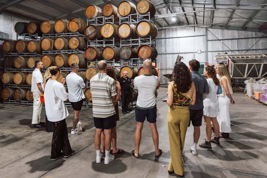 From Sydney: Full-Day Hunter Valley Wine Tour & Lunch - The exclusive behind-the-scenes winery production tour