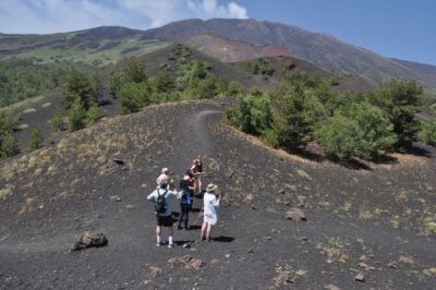 From Taormina: Full-Day Etna, Wine & Alcantara Canyons Tour - The 2,000-Meter Hike Around Extinct Craters (What It Feels Like)