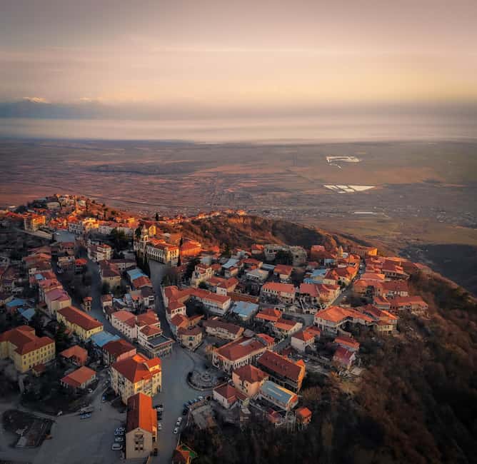 From Tbilisi: Kakheti Wine Region Tour with 9 Wine Tasting - Sighnaghi and the fortress: City of Love vibes with Alazani Valley views