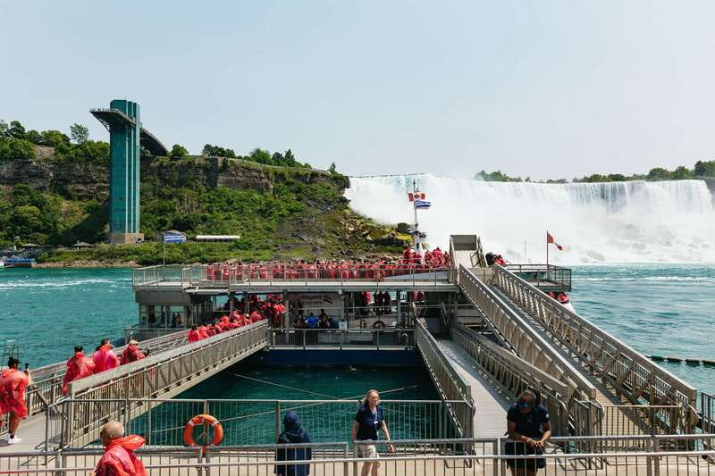 From Toronto: Niagara Falls + Winery, Cruise, & Lunch Option - Winter (or Boat-Down Days): Journey Behind the Falls Instead