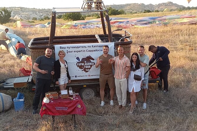 Goreme Hot Air Balloon over Valleys, with Champagne and Transfers - The pre-flight portion: admission included where it counts