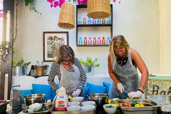 Greek Cuisine Cooking Class in Santorini with Recipes and Wine - Key highlights worth your time