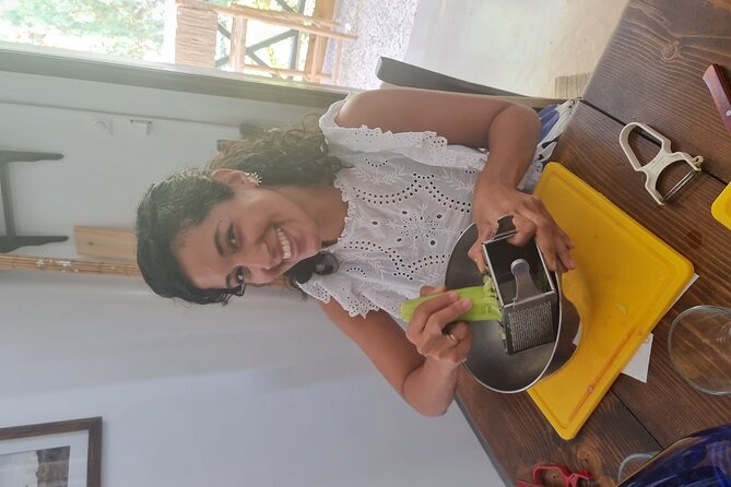 Greek Cuisine Cooking Class in Santorini with Recipes and Wine - The Menu Walkthrough: Tzatziki, Salad, Tomato Fritters, Pasticio