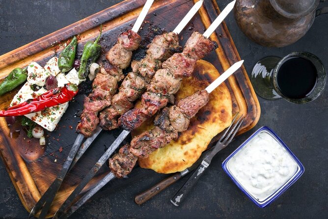 Greek Cuisine Cooking Class in Santorini with Recipes and Wine - Wine, Lunch/Dinner, and Eating What You Made