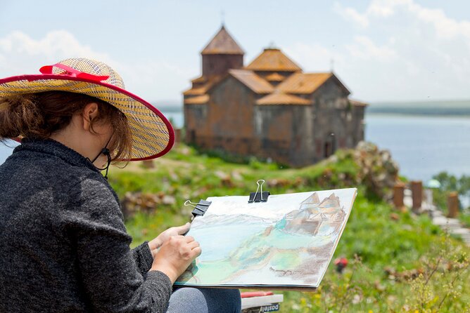 Group Tour: Lake Sevan, Hayravank, Noratus, Jermuk, winery - Lake Sevan: The Blue Pearl of Armenia, Up Close