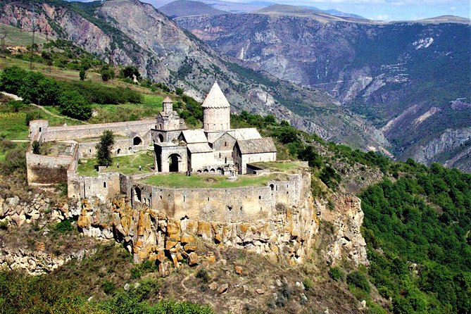 Group Tour: Shaki waterfall, Tatev monastery & ropeway, Hin Areni winery - Tatev Monastery: A Fortress, Not Just a Church