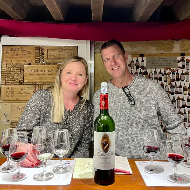 Guided Bordeaux Wine Tasting Class with 6 Wines and pairings - What makes this feel good value at $53