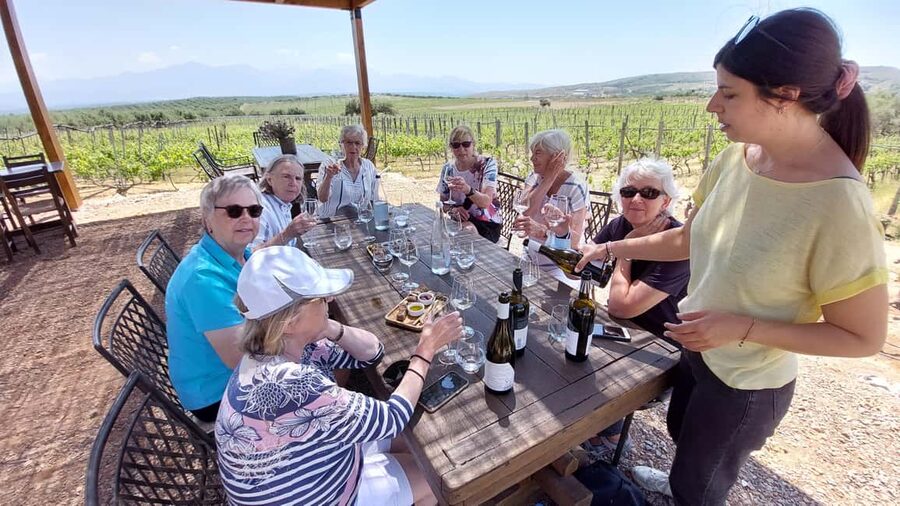 Heraklion: Cretan Wine Tasting Tour & Gourmet Lunch - Getting from Heraklion to the wine towns without the headache