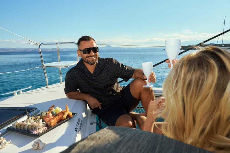 Heraklion: Dia Island Romantic Sunset Cruise with Wine - Why Dia Island sunset feels like a win