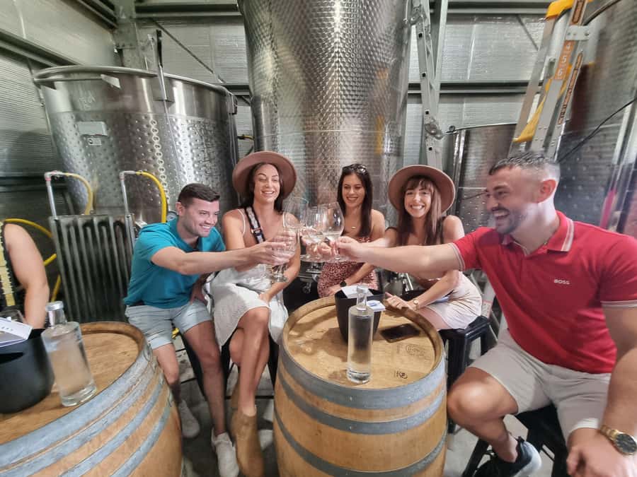Hunter Valley: Wine, Gin, Cheese and Chocolate Tour - Lunch with wine or beer: the reset button in the middle