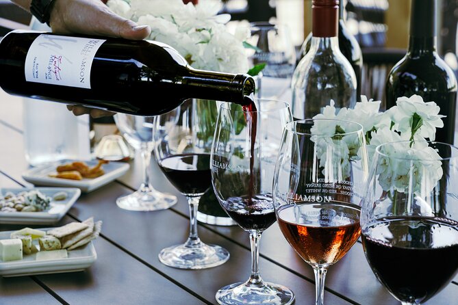 Icon Wine & Food Pairing at Williamson Wines in Healdsburg - Stop 1 at Williamson Wines: the tasting room experience