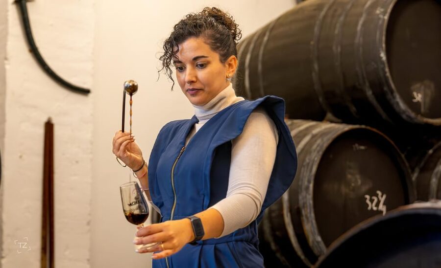 Jerez: Bodegas Álvaro Domecq Guided Tour with Wine Tasting - Vinegar cellar: the unusual Jerez product with a Designation of Origin