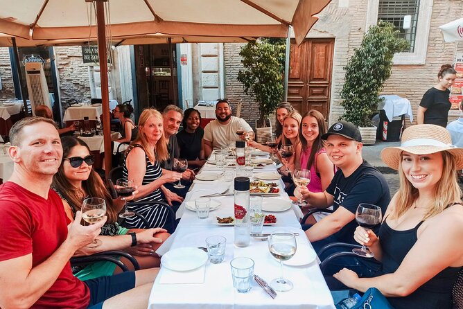 Jewish Ghetto & Piazza Navona: Food, Wine & Sightseeing Rome Tour - A 5:45pm route that strings the Jewish Ghetto to Piazza Navona