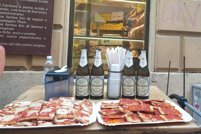 Jewish Ghetto & Piazza Navona: Food, Wine & Sightseeing Rome Tour - Piazza Navona and the Pompey Theatre area: watching the skyline while you taste