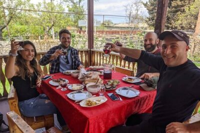 Kakheti - Small wineries and family-cooked lunch • Private tour - Vellino Wine Cellar: Three Wines, Chacha, and Old-Style Techniques