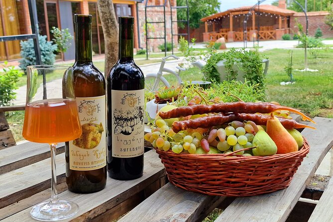Kakheti - Small wineries and family-cooked lunch • Private tour - Sighnaghi City of Love: Fortified Walls and Alazani Valley Views