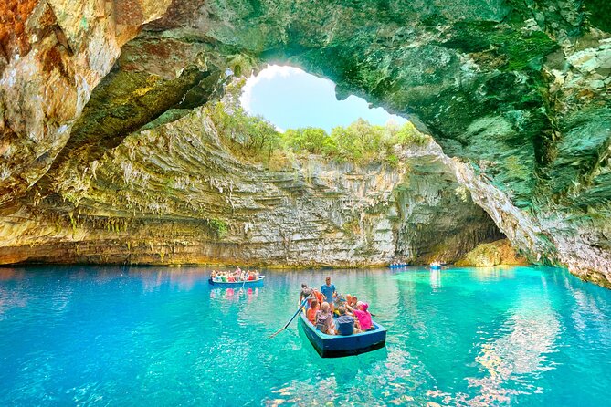 Kefalonia Island Bus Tour- Wine Tasting, Melissani & Fiscardo - Agios Gerasimos Monastery: a calm reset in the Omala Valley
