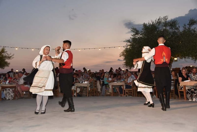 Kos: Greek Dinner with Music, Dancing, and Unlimited Wine - The Menu That Keeps Coming: Meze Starters to Fruit